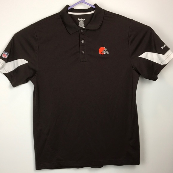 cleveland browns golf shirt